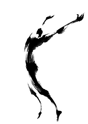 PSD 스포츠 일러스트 캘리그라피 운동선수 한명 사람 손들기 점프 멀리뛰기 국내일러스트 1 모션 파일형식