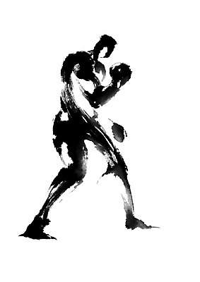 전신 PSD 스포츠 일러스트 캘리그라피 운동선수 한명 서기 사람 권투 권투선수 국내일러스트 1 모션 격투기 파일형식