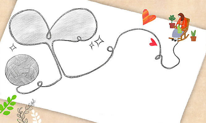 PSD 여자 화분 일러스트 나뭇잎 사각프레임 프레임 광고판 한명 성인 새싹 희망 하트 뜨개질 털실 흔들의자 프레임일러스트 국내일러스트 모양 식물 1 감정 잎 의자 알림판 사람 취미 사각형 실 판 파일형식