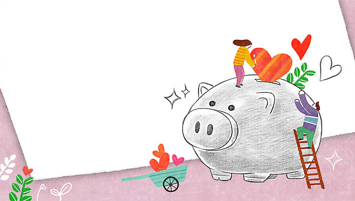 PSD 여자 남자 일러스트 사다리 나뭇잎 사각프레임 프레임 광고판 성인 두명 새싹 희망 수레 저축 돼지저금통 하트 프레임일러스트 금융의날 국내일러스트 모양 식물 감정 잎 알림판 사람 금융 사각형 카트 저금통 도구 판 파일형식 법정기념일