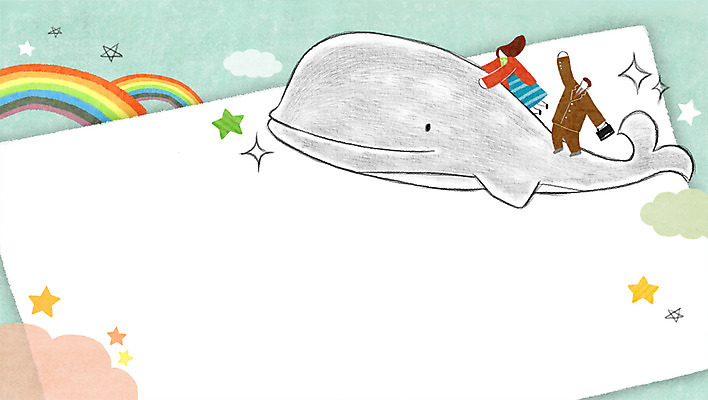 PSD 구름 여자 남자 별 무지개 일러스트 성인 두명 희망 고래 프레임일러스트 국내일러스트 자연요소 감정 포유류 프레임 사람 수중동물 파일형식