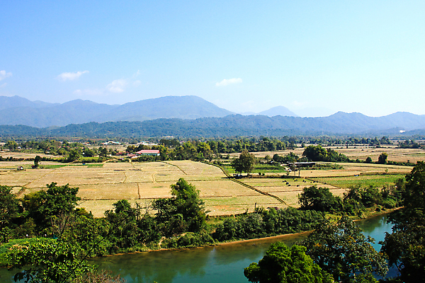 포토 JPG 해외이미지 나무 전통 아시아 문화 여행 태국 자연 휴가 산 동양인 풍경 사람없음 초록색 물 강 마을 시골 숲 장면 라오스 메콩강 해외202004 해외포토 자연요소 식물 나라 컬러 인종 생태계 파일형식 이미지허브