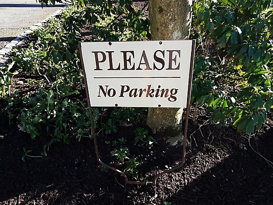 포토 JPG 해외이미지 나무 식물 잎 사람없음 야외 초록색 금지 주차 사인 나무껍질 해외202004 해외포토 컬러 껍질 파일형식 이미지허브