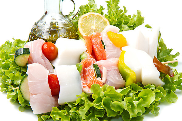 포토 JPG 해외이미지 음식 조각 다이어트 토마토 채소 건강 어류 사람없음 식당 식사 저녁식사 샐러드 흰색 신선 꼬치 그릴 허브 해산물 준비 상쾌 유기농 연어 후추 점심식사 주키니 짠맛 해외202004 해외포토 식물 웰빙 감정 컬러 주방용품 상점 수중동물 맛 향신료 파일형식 이미지허브