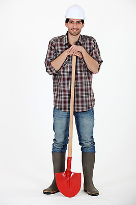 포토 JPG 해외이미지 직업 산업 셔츠 비즈니스 노동자 부츠 경고 한명 안전 사람 파란색 노란색 과학기술 흰색 조끼 업무 구멍 헬멧 종업원 삽 확인 무역 판매원 건축업자 땅파기 원예사 해외202004 해외포토 1 건축 컬러 신발 상의 기술 외투 작업 보호장비 파일형식 이미지허브