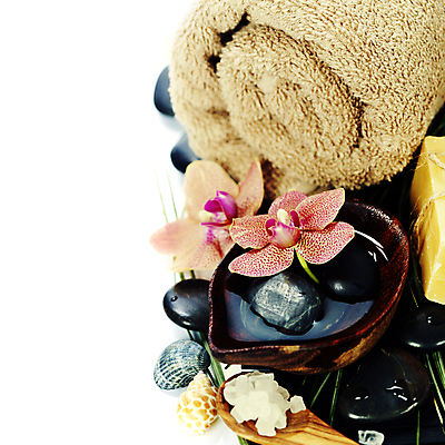 포토 JPG 해외이미지 꽃 잎 조개 사람없음 수건 스파 조약돌 스파용품 나무그릇 나무스푼 카피스페이스 해외포토 식물 그릇 어패류 목재 위생용품 공백 돌_바위 오브젝트 나무숟가락 파일형식 이미지허브