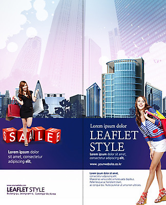 전신 PSD 서양인 템플릿 편집 표지디자인 북디자인 출판디자인 원피스 여자 표지 리플렛 2단접지 북커버 서기 웃음 이벤트 빌딩 팜플렛 20대 성인 두명 쇼핑 쇼핑백 세일 블록 웨지힐 이미지템플릿 외국인 옷 구두 가방 모션 표정 사람 청년 건물 파일형식