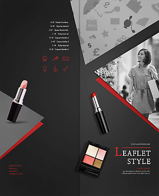 PSD 템플릿 편집 표지디자인 북디자인 응시 출판디자인 여자 표지 리플렛 2단접지 북커버 한명 웃음 이벤트 팜플렛 상반신 성인 30대 쇼핑 뷰티 쇼핑백 세일 한국인 립스틱 아이섀도 이미지템플릿 아이섀도브러쉬 1 시선 가방 표정 사람 동양인 장년 화장품 메이크업브러쉬 파일형식