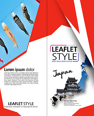 PSD 템플릿 편집 표지디자인 건축물 북디자인 출판디자인 표지 리플렛 여행 고건축 지도 2단접지 북커버 팜플렛 사람없음 일본 일본여행 일본건축 물고기모양 일본지도 이미지템플릿 문양 건축 아시아 해외여행 동양건축 파일형식