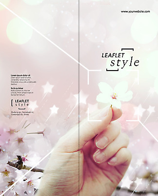PSD 템플릿 편집 표지디자인 북디자인 손 출판디자인 표지 꽃 별 리플렛 2단접지 북커버 들기 팜플렛 봄 벚꽃 이미지템플릿 자연요소 식물 계절 모션 신체부위 파일형식
