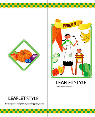 PSD 템플릿 편집 표지디자인 북디자인 출판디자인 여자 표지 리플렛 2단접지 북커버 의자 호박 엄마 피망 바나나 팜플렛 성인 두명 당근 아기 신선 국자 유기농 이유식 이미지템플릿 웰빙 음식 가구 채소 과일 가족 주방용품 뿌리채소 사람 파일형식