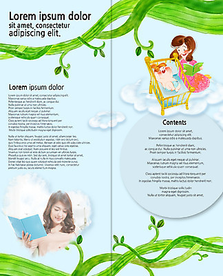 PSD 템플릿 편집 표지디자인 북디자인 출판디자인 여자 내지 리플렛 줄기 2단접지 북커버 팜플렛 상반신 성인 라이프 책 세명 30대 독서 임산부 임신 한국인 아기 출산 태교 아기침대 이미지템플릿 식물 사람 동양인 생활 장년 아기용품 침대 파일형식