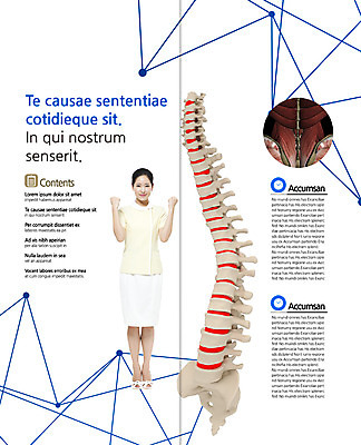 전신 PSD 템플릿 편집 표지디자인 북디자인 출판디자인 여자 내지 리플렛 2단접지 북커버 의학 한명 서기 웃음 팜플렛 20대 성인 파이팅 한국인 간호사 척추 허리디스크 이미지템플릿 1 모션 뼈 표정 사람 동양인 청년 의료진 디스크_질병 파일형식