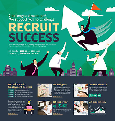 PSD 구름 템플릿 남자 화살표 웹템플릿 이벤트페이지 이벤트 빌딩 여러명 성인 구직 깃발 취업준비생 구인구직 이미지템플릿 자연요소 다수 컨셉 사람 건물 페이지 구인 파일형식