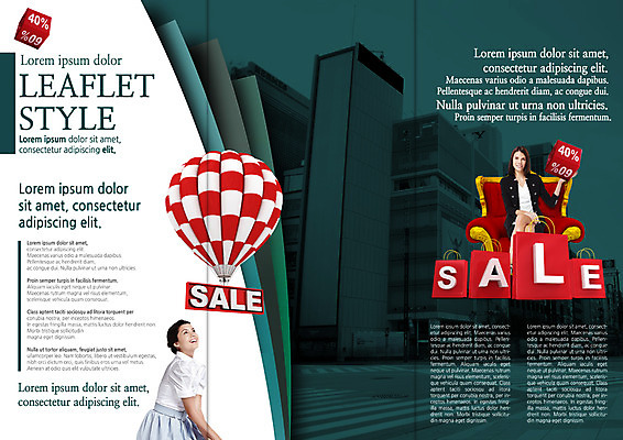 PSD 서양인 템플릿 편집 표지디자인 북디자인 출판디자인 여자 내지 리플렛 북커버 3단접지 앉기 이벤트 빌딩 팜플렛 상반신 20대 성인 두명 쇼핑 소파 쇼핑백 세일 열기구 이미지템플릿 외국인 의자 가방 항공교통 모션 사람 청년 건물 파일형식