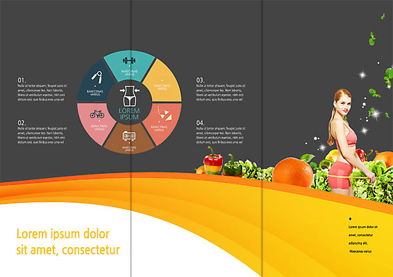 PSD 서양인 템플릿 편집 표지디자인 북디자인 출판디자인 여자 내지 리플렛 다이어트 북커버 오렌지 3단접지 그래프 피망 줄자 한명 팜플렛 상반신 20대 성인 옆모습 비키니 운동 자전거 아령 탱크톱 채식 줄넘기 이미지템플릿 외국인 1 수영복 뷰포인트 상의 채소 과일 자 건강 사람 청년 바이크 파일형식