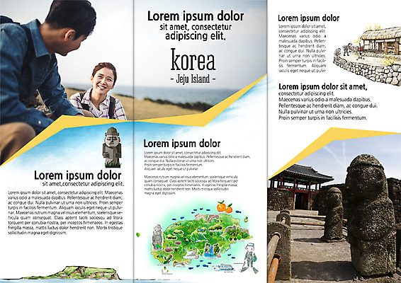 PSD 템플릿 편집 표지디자인 북디자인 출판디자인 여자 남자 내지 리플렛 여행 지도 북커버 한국건축 3단접지 돌담 초가집 팜플렛 상반신 20대 성인 제주도 마주보기 한국인 돌하르방 해녀 국내여행 이미지템플릿 직업 건축 모션 한옥 한국 사람 동양인 청년 담장 돌_바위 파일형식