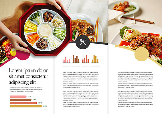PSD 템플릿 편집 한국전통 접시 표지디자인 북디자인 손 출판디자인 내지 한식 음식 리플렛 채소 북커버 3단접지 그래프 팜플렛 골뱅이무침 구절판 육회비빔밥 잡채 이미지템플릿 전통 식기 한국 신체부위 비빔밥 무침 육회 파일형식