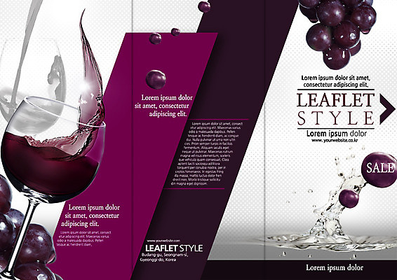 PSD 템플릿 편집 표지디자인 북디자인 출판디자인 표지 리플렛 와인잔 북커버 3단접지 포도 팜플렛 사람없음 물 세일 와인 붓기 이미지템플릿 자연요소 술잔 과일 모션 주류 파일형식
