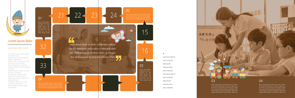 PSD 템플릿 편집 표지디자인 북디자인 출판디자인 어린이교육 교육 내지 어린이 리플렛 말풍선 북커버 3단접지 앉기 소녀 소년 팜플렛 여러명 상반신 성인 옆모습 교사 유치원 한국인 이미지템플릿 직업 여자 남자 뷰포인트 다수 모션 사람 동양인 파일형식