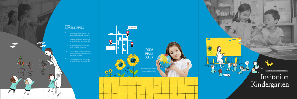 PSD 템플릿 편집 표지디자인 북디자인 출판디자인 어린이교육 교육 표지 꽃 화분 어린이 리플렛 북커버 3단접지 소녀 소년 팜플렛 여러명 상반신 성인 글로벌 지구본 교사 유치원 한국인 약도 이미지템플릿 식물 직업 여자 남자 다수 지도 사람 동양인 파일형식