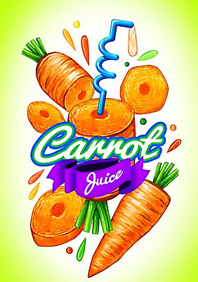 PSD 음료 채소 일러스트 빨대 사람없음 라벨 주스 당근 물방울 당근주스 국내일러스트 뿌리채소 프레임 야채주스 파일형식