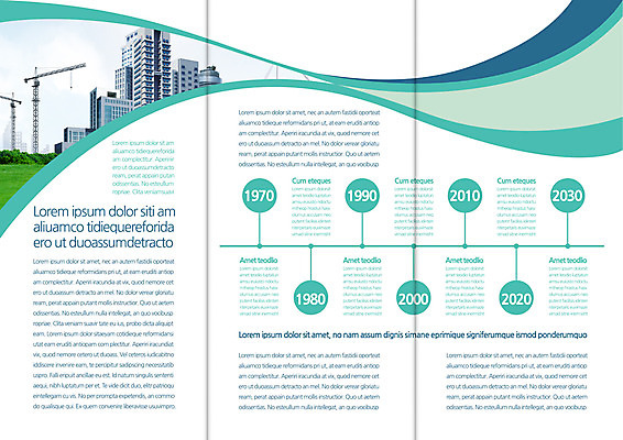 템플릿 편집 표지디자인 북디자인 출판디자인 건축 내지 리플렛 북커버 비즈니스 3단접지 그래프 빌딩 팜플렛 사람없음 연도 타워크레인 이미지템플릿 AI파일 건물 기중기 파일형식 벡터