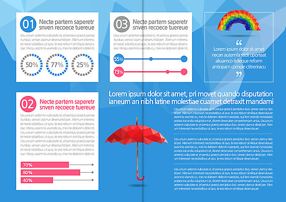 템플릿 편집 표지디자인 북디자인 출판디자인 내지 리플렛 무지개 북커버 우산 그래프 날씨 팜플렛 사람없음 비 퍼센트 이미지템플릿 AI파일 자연요소 특수기호 파일형식 벡터