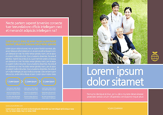 템플릿 편집 표지디자인 북디자인 출판디자인 여자 표지 노년 남자 리플렛 북커버 의학 서기 웃음 앉기 팜플렛 여러명 성인 30대 실버라이프 지구본 한국인 간호사 의사 60대 휠체어 요양원 이미지템플릿 AI파일 라이프스타일 다수 모션 표정 사람 동양인 장년 의료진 파일형식 벡터