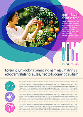 템플릿 편집 표지디자인 북디자인 출판디자인 여자 내지 리플렛 여행 북커버 3단접지 그래프 귤 한명 팜플렛 상반신 성인 옆모습 30대 야자수 태양 제주도 한국인 수확 퍼센트 풍력에너지 귤나무 이미지템플릿 AI파일 자연요소 나무 1 뷰포인트 농업 과일 한국 사람 동양인 장년 특수기호 그린에너지 파일형식 벡터