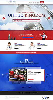 PSD 외국인 템플릿 여자 남자 여행 웹템플릿 자동차 사이트템플릿 영국 성인 세명 홈페이지 홈페이지시안 빅벤 랜드마크 런던아이 원페이지 이미지템플릿 유럽 육상교통 사람 인종 시계탑 런던 파일형식