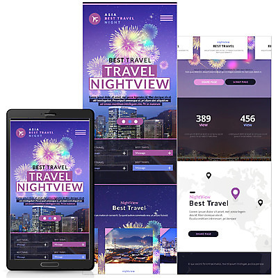 PSD 템플릿 여행 웹템플릿 야경 모바일 불꽃놀이 빌딩 사람없음 모바일템플릿 모바일웹 홍콩 랜드마크 홍콩여행 이미지템플릿 해외여행 놀이 건물 중국 야간 파일형식 풍경_경치