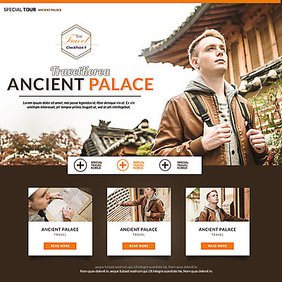 PSD 외국인 템플릿 남자 여행 웹템플릿 한국 이벤트페이지 이벤트 여러명 성인 노을 궁전 문화재 경복궁 랜드마크 이미지템플릿 자연요소 아시아 다수 고건축 사람 인종 페이지 파일형식