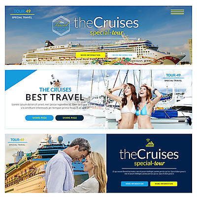 PSD 외국인 템플릿 배너 여자 남자 바다 여행 웹템플릿 요트 여러명 비키니 크루즈 랜드마크 이벤트배너 웹배너 이미지템플릿 수영복 다수 배_교통 사람 인종 파일형식