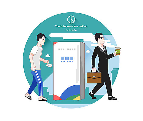 남자 서류가방 일러스트 미래 슬리퍼 정장 성인 두명 비즈니스맨 발전 플랫 투표 선거 투표용지 정치 츄리닝바지 투표소 국내일러스트 AI파일 옷 신발 컨셉 가방 비즈니스 바지 사람 직장인 민주주의 파일형식 벡터