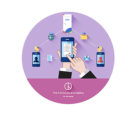 손 일러스트 통신 미래 신체부위 스마트폰 발전 플랫 투표 선거 파일 위성기 정치 투표소 국내일러스트 AI파일 컨셉 사람 핸드폰 스마트기기 민주주의 파일형식 벡터