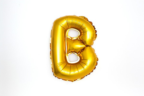 포토 JPG 스튜디오촬영 문자 알파벳 영어 기념일 대문자 누끼 이벤트 사람없음 파티 금색 B 파티용품 풍선 헬륨 국내포토 컬러 실내 원소 이벤트용품 파일형식