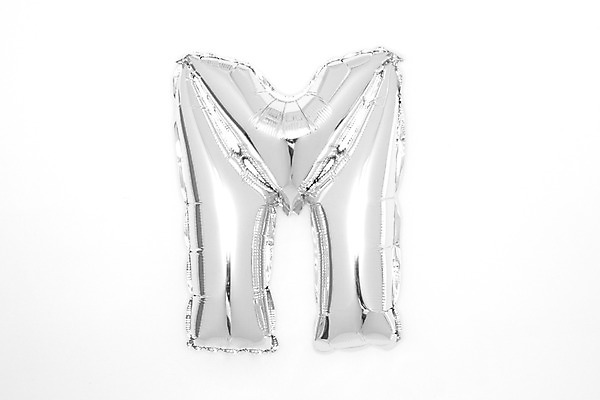 포토 JPG 스튜디오촬영 문자 알파벳 영어 기념일 대문자 누끼 이벤트 사람없음 파티 은색 파티용품 풍선 M 헬륨 국내포토 컬러 실내 원소 이벤트용품 파일형식