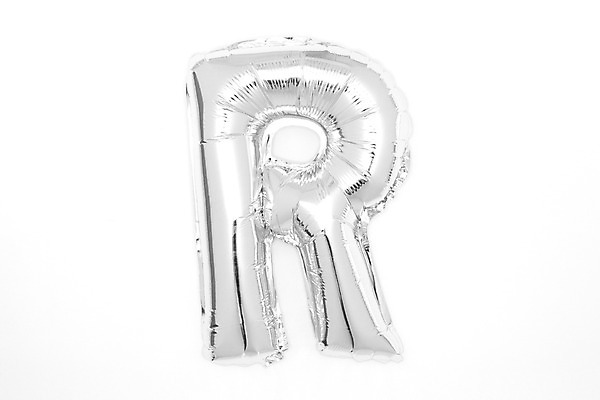 포토 JPG 스튜디오촬영 문자 알파벳 영어 기념일 대문자 누끼 이벤트 사람없음 파티 은색 파티용품 풍선 R 헬륨 국내포토 컬러 실내 원소 이벤트용품 파일형식