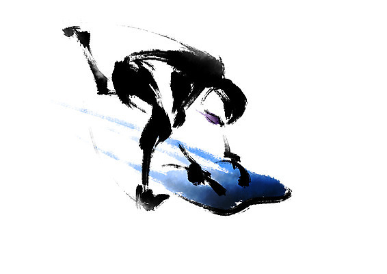 전신 PSD 스포츠 일러스트 캘리그라피 겨울스포츠 운동선수 한명 사람 달리기 스켈레톤 스켈레톤선수 국내일러스트 1 모션 파일형식