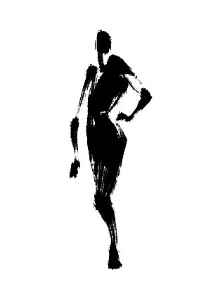 전신 PSD 허리손 일러스트 비즈니스 캘리그라피 한명 서기 사람 국내일러스트 1 포즈 모션 파일형식