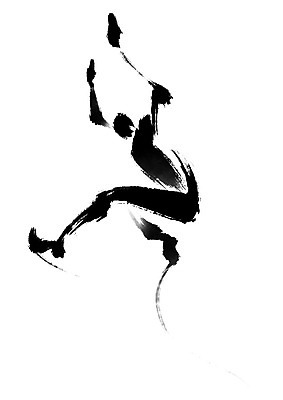 전신 PSD 일러스트 비즈니스 캘리그라피 한명 사람 손들기 점프 국내일러스트 1 모션 파일형식