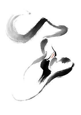 PSD 한국전통 여자 일러스트 캘리그라피 날리기 한명 상반신 춤 전통무용 살풀이춤 국내일러스트 1 전통 모션 문화예술 한국 사람 전통공연 파일형식