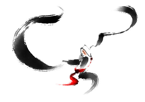 PSD 한국전통 여자 일러스트 캘리그라피 날리기 한명 상반신 춤 전통무용 살풀이춤 국내일러스트 1 전통 모션 문화예술 한국 사람 전통공연 파일형식