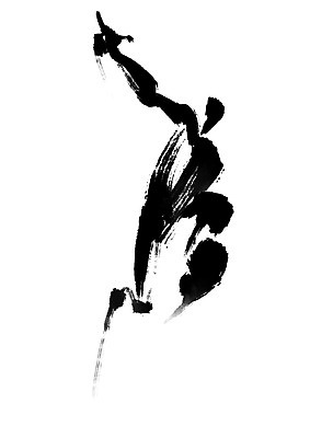 전신 PSD 일러스트 비즈니스 캘리그라피 한명 사람 점프 가리킴 국내일러스트 1 모션 손짓 파일형식