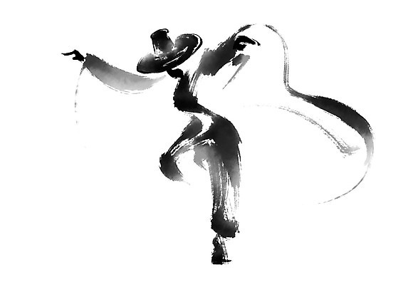 전신 PSD 포즈 일러스트 캘리그라피 팔벌리기 한명 서기 사람 춤 전통무용 국내일러스트 갓모자 모자_잡화 1 전통 모션 문화예술 전통소품 파일형식