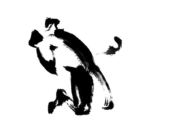 전신 PSD 일러스트 비즈니스 캘리그라피 한명 사람 기쁨 무릎꿇기 세레모니 국내일러스트 1 감정 모션 파일형식