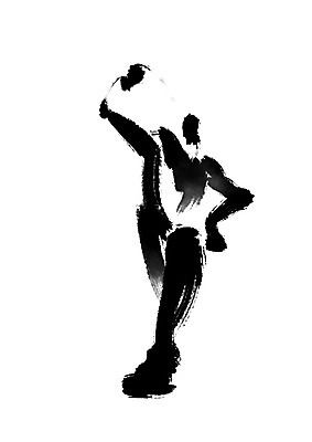 전신 PSD 일러스트 비즈니스 캘리그라피 한명 서기 사람 던지기 국내일러스트 1 모션 파일형식