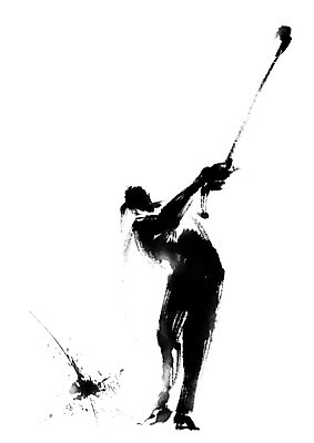 전신 PSD 스포츠 골프 일러스트 캘리그라피 운동선수 한명 서기 사람 골퍼 스윙 국내일러스트 1 포즈 모션 구기 파일형식