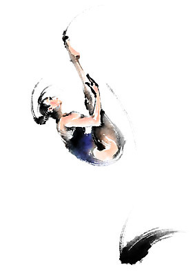 전신 PSD 여자 스포츠 일러스트 캘리그라피 운동선수 한명 성인 점프 체조선수 체조 웅크림 도마체조 국내일러스트 1 모션 사람 운동 파일형식